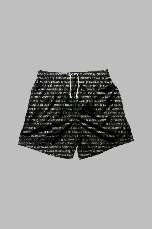 BLACK HUMBLE SHORTS