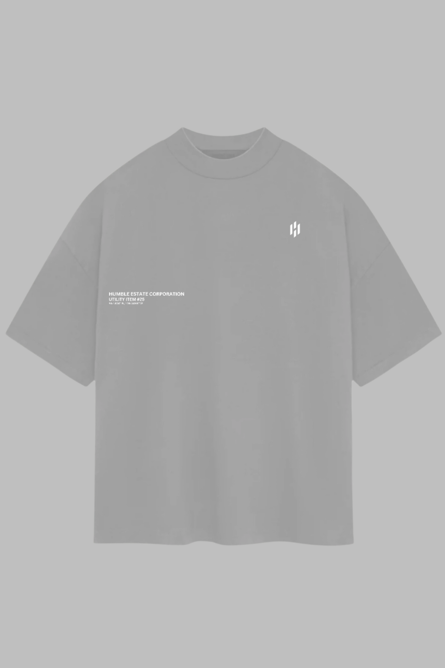 GREY SPINAL OVERSIZED TEE