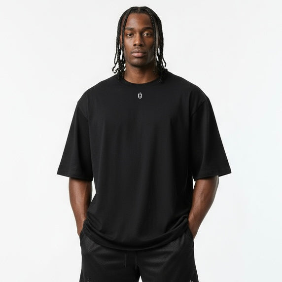 EQUINOX OVERSIZED TEE BLACK