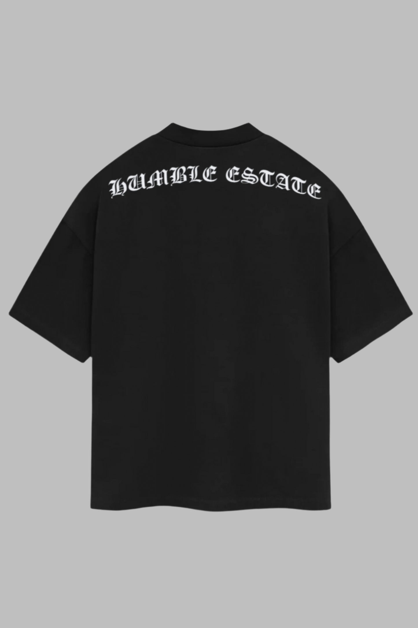 CONQUER OVERISZED TEE—black