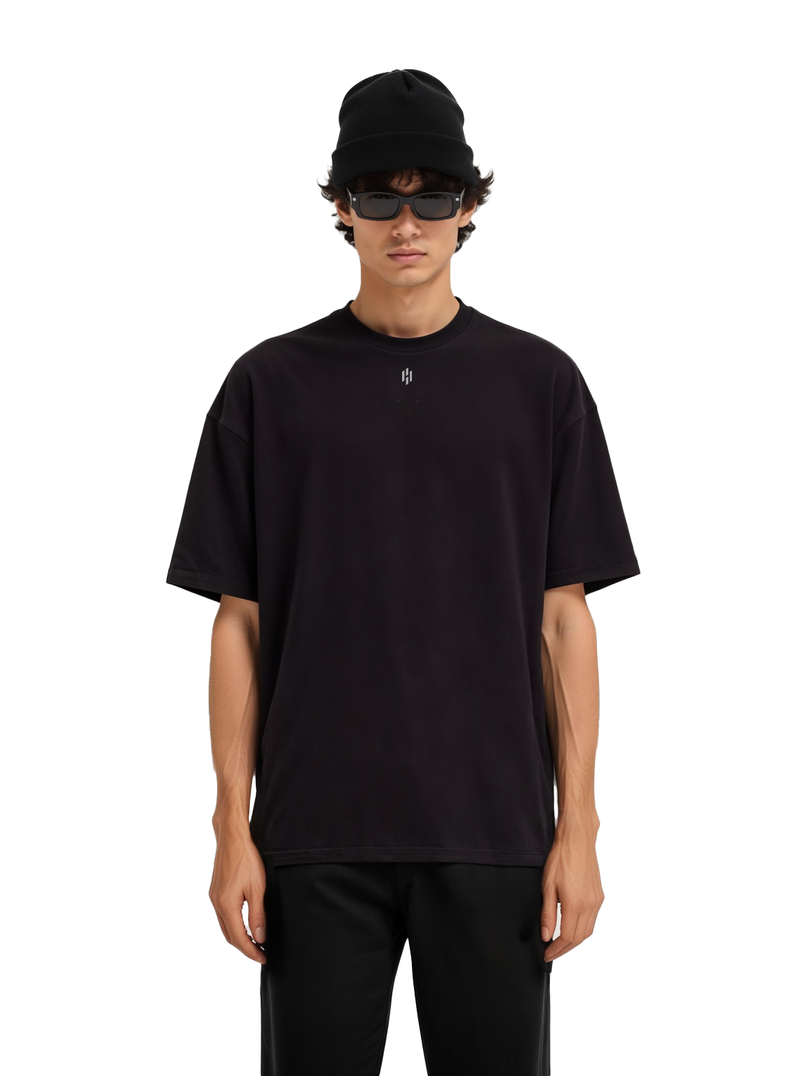 EQUINOX OVERSIZED TEE GREY WASHED