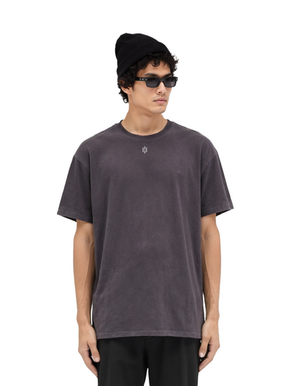 EQUINOX OVERSIZED TEE GREY WASHED