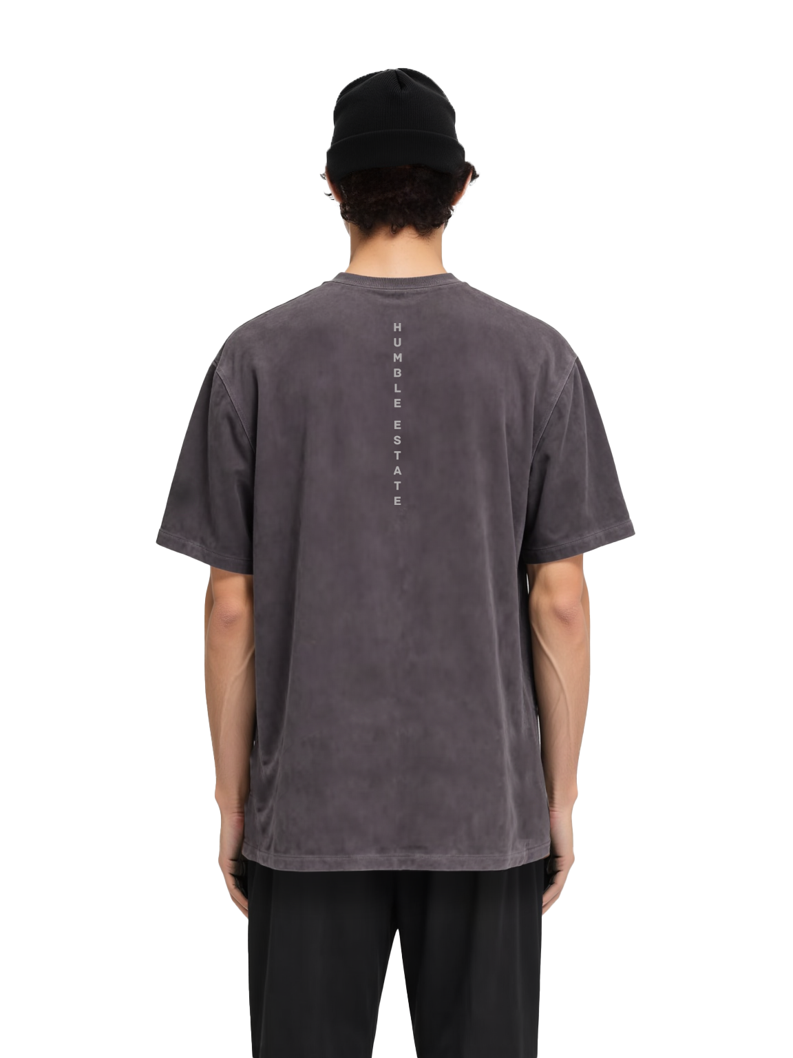 EQUINOX OVERSIZED TEE GREY WASHED