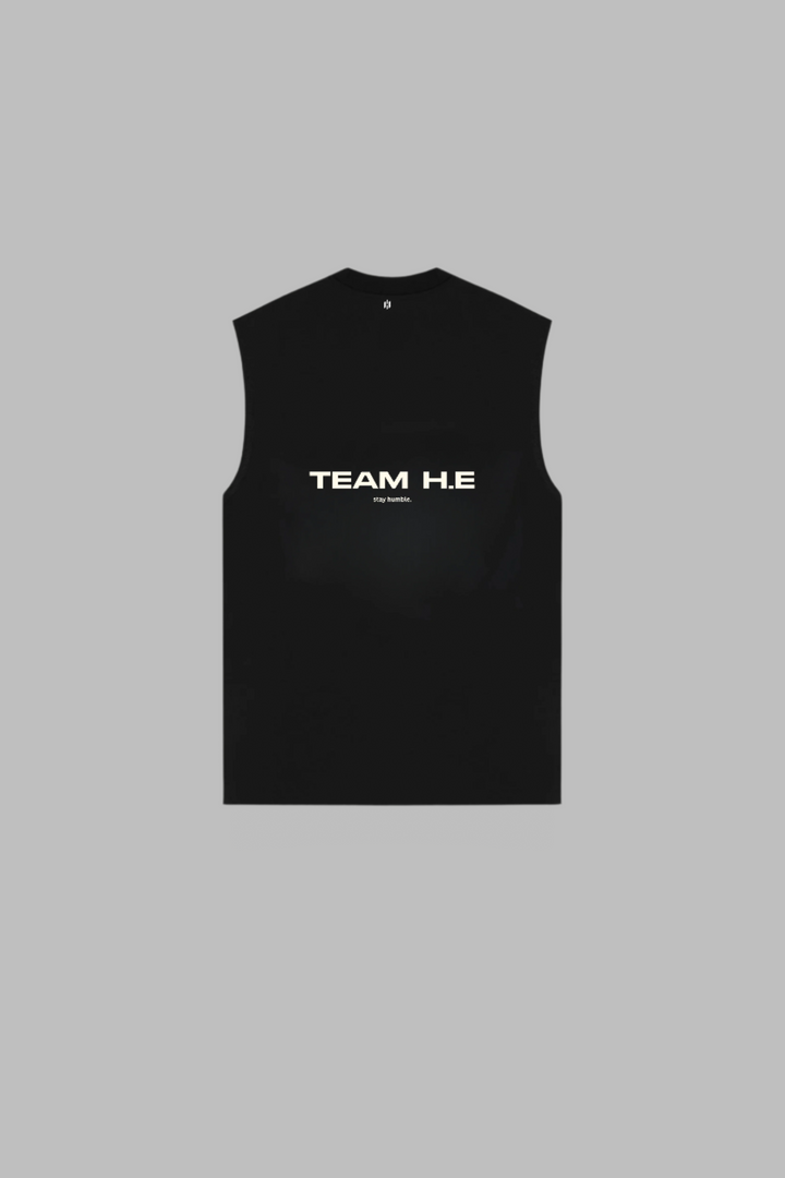 Athletica sleeveless tank—black