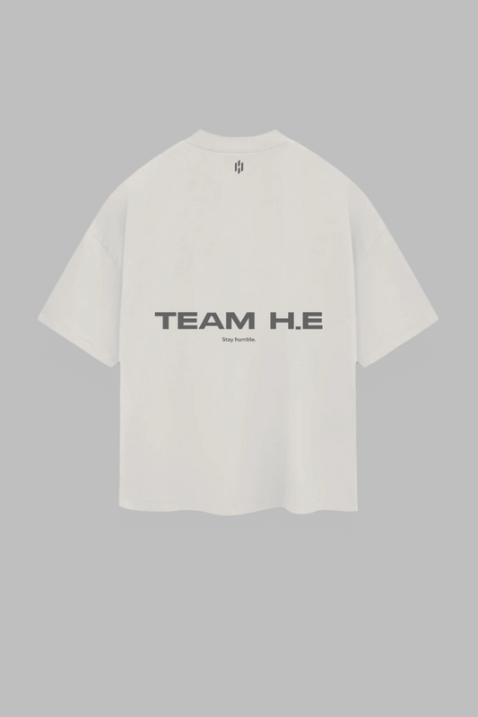 athletica oversized tee—white