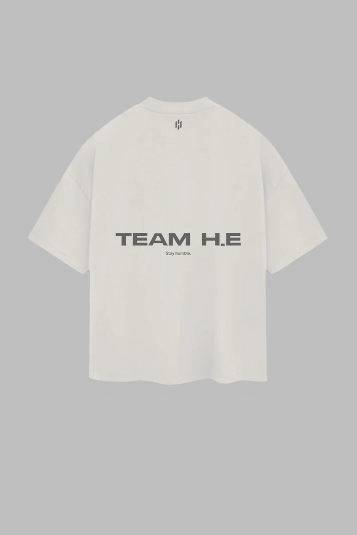athletica oversized tee—white