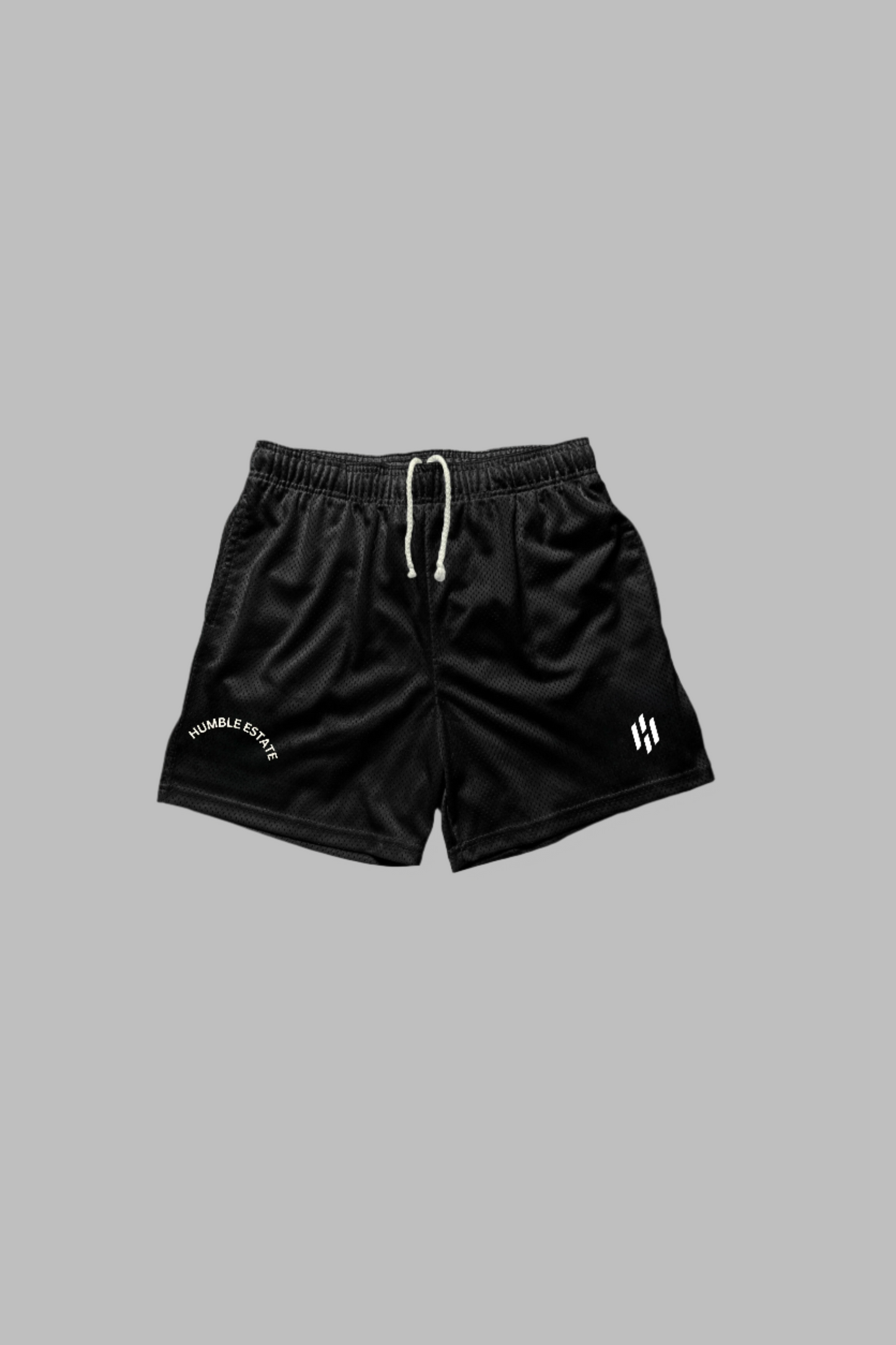 athletica mesh shorts—black
