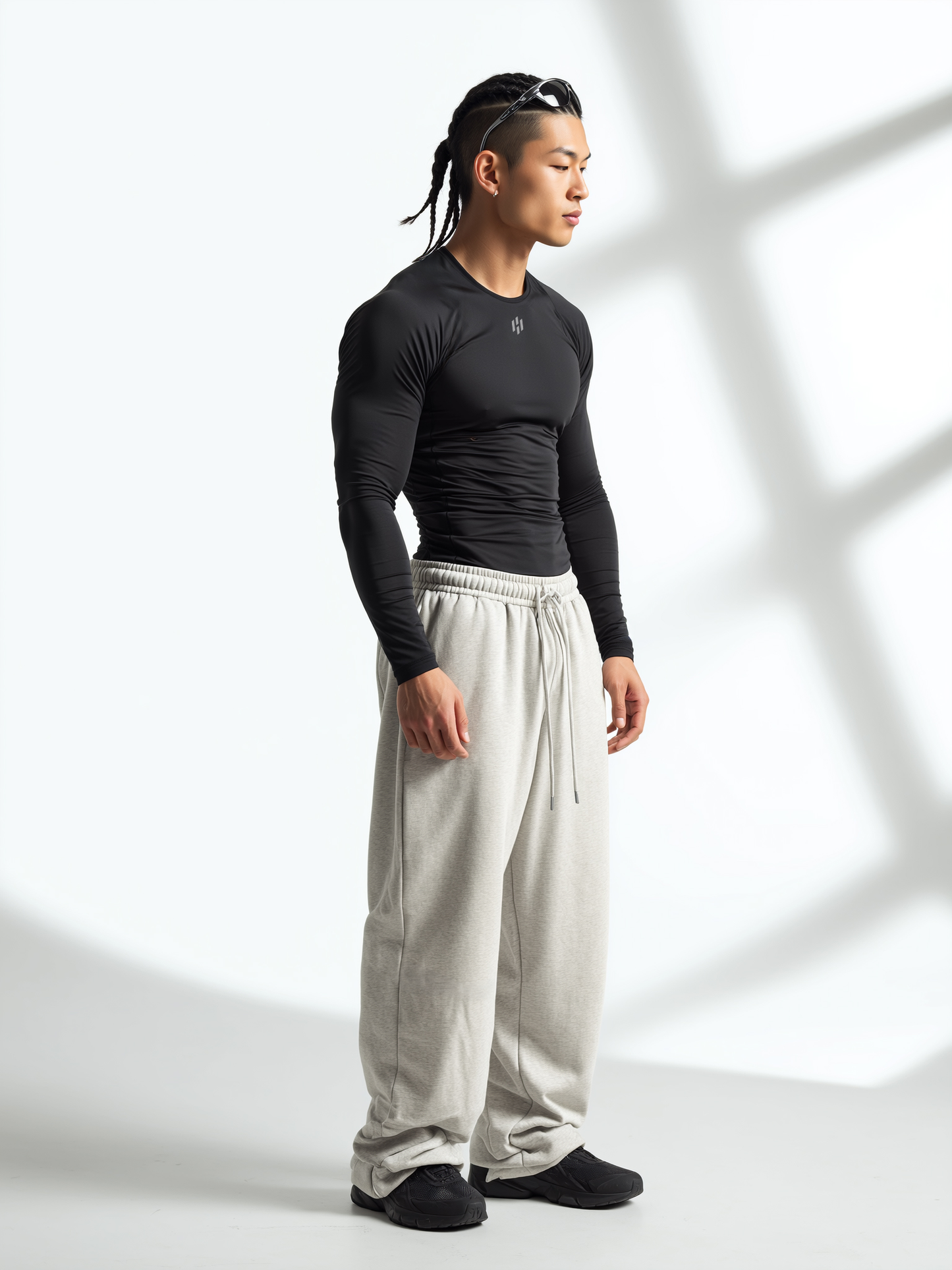 EQUINOX LONG-SLEEVE COMPRESSION-black