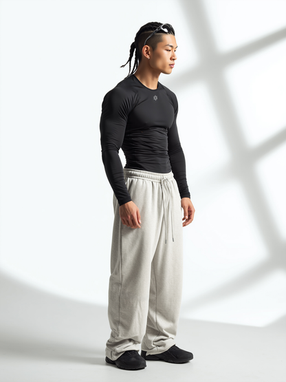 EQUINOX LONG-SLEEVE COMPRESSION-black