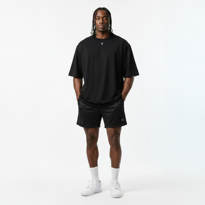 EQUINOX OVERSIZED TEE BLACK